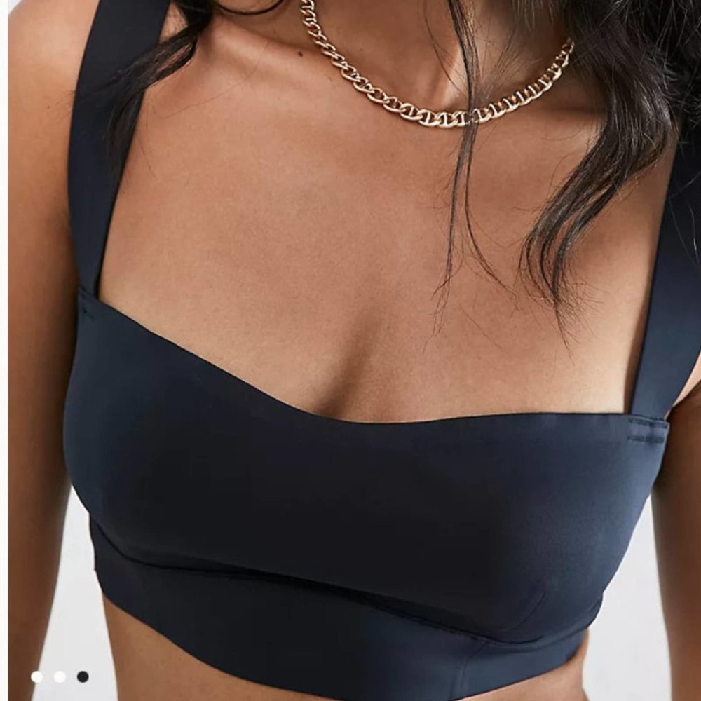Women's Black Crop Top